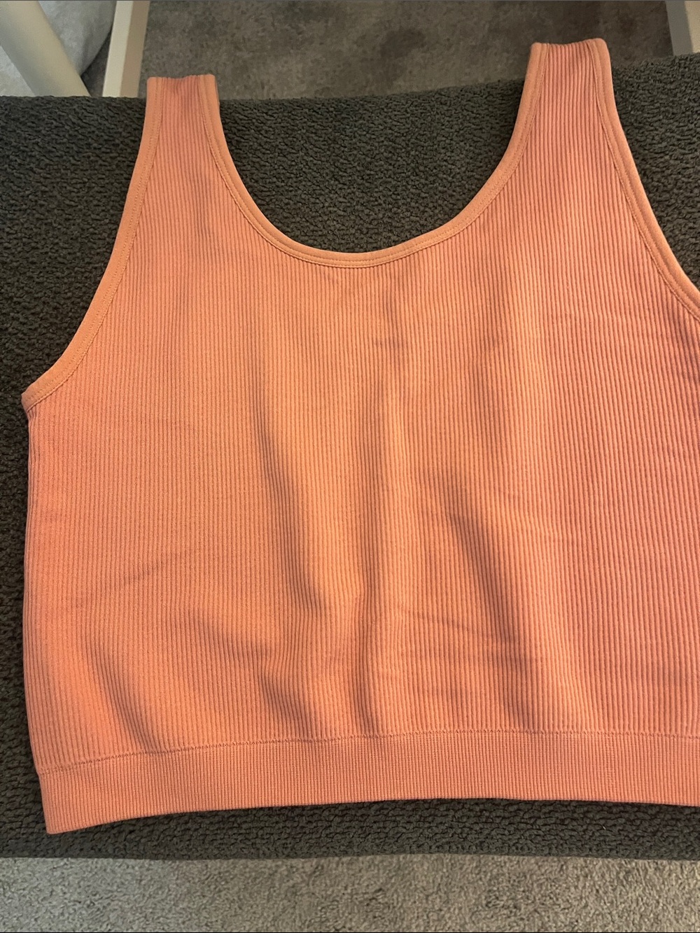 Cali Sport Ribbed Top Sz M